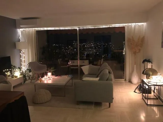 Au Calme, Dans La Verdure, Vue Panoramique Sur Cannes Le Cannet Apartmán