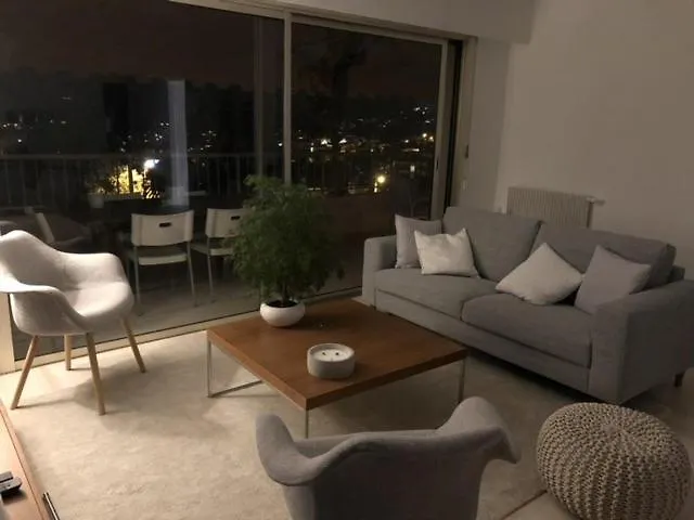 Daire Au Calme, Dans La Verdure, Vue Panoramique Sur Cannes Le Cannet
